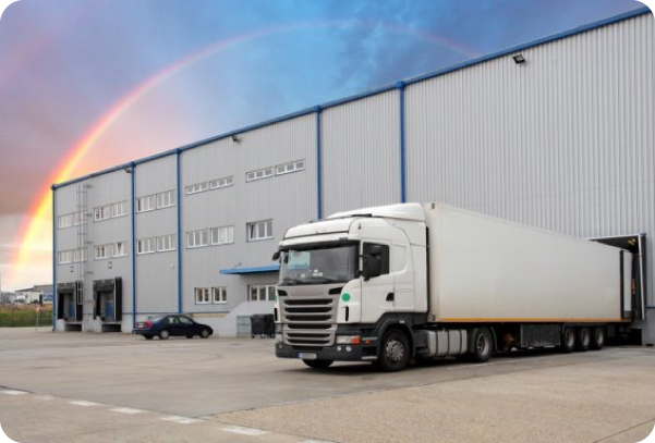 Warehouse with Truck